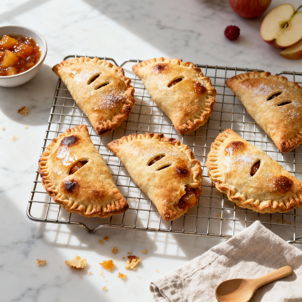 Golden Hand Pies for Snack Time
