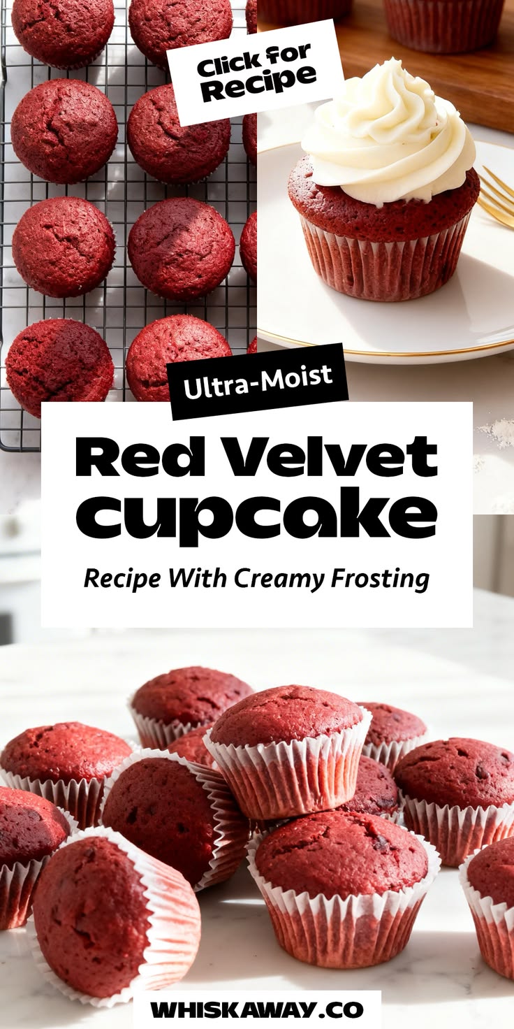 red velvet cupcakes pin