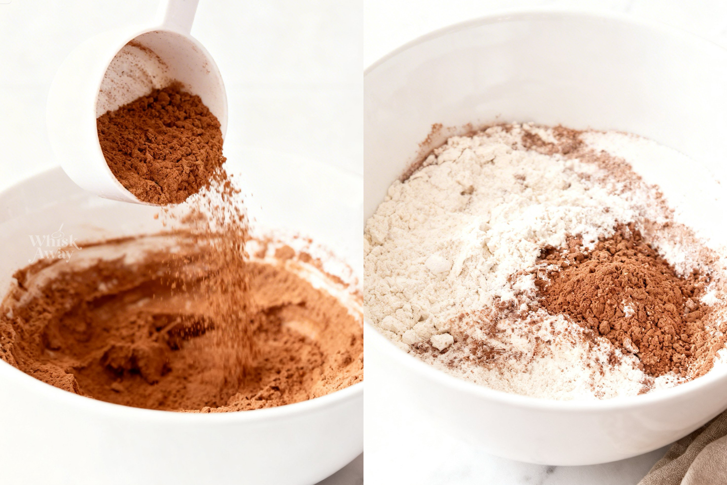 Chocolate Cupcakes Step 1,2