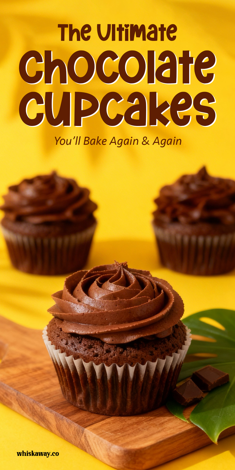 Chocolate Cupcakes pin