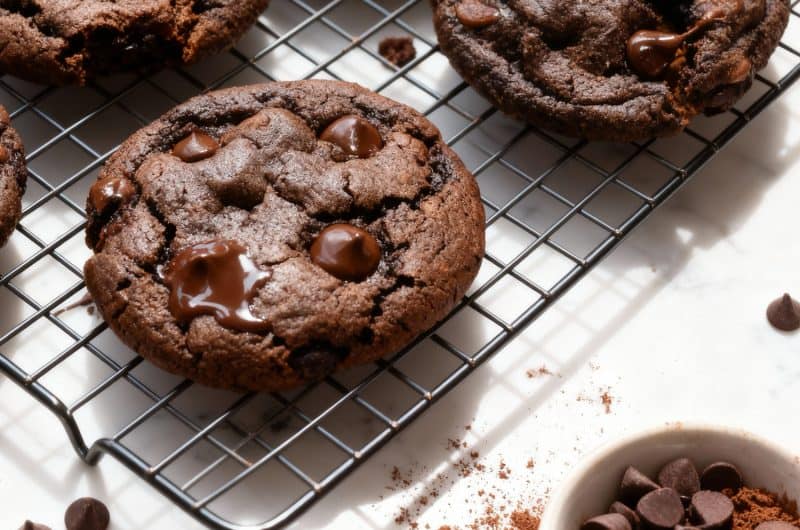 Double Chocolate Chip Cookies
