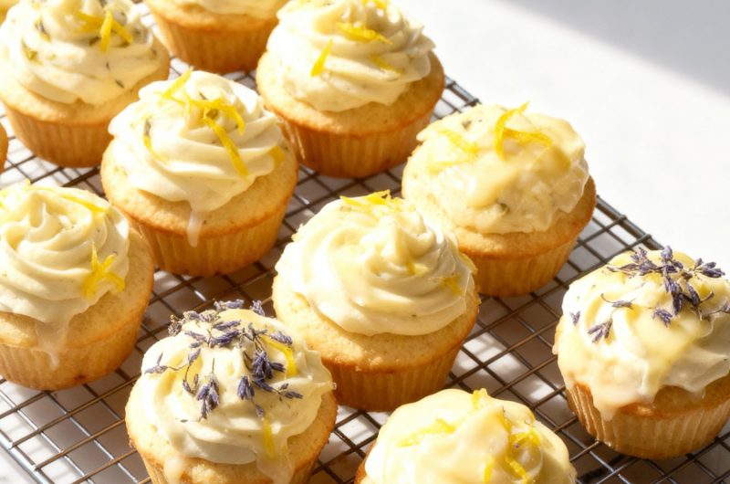 Lavender-Lemon Cupcakes