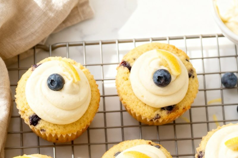 Lemon Blueberry Cupcakes