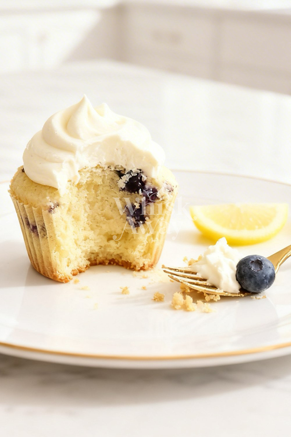 lemon blueberry cupcakes