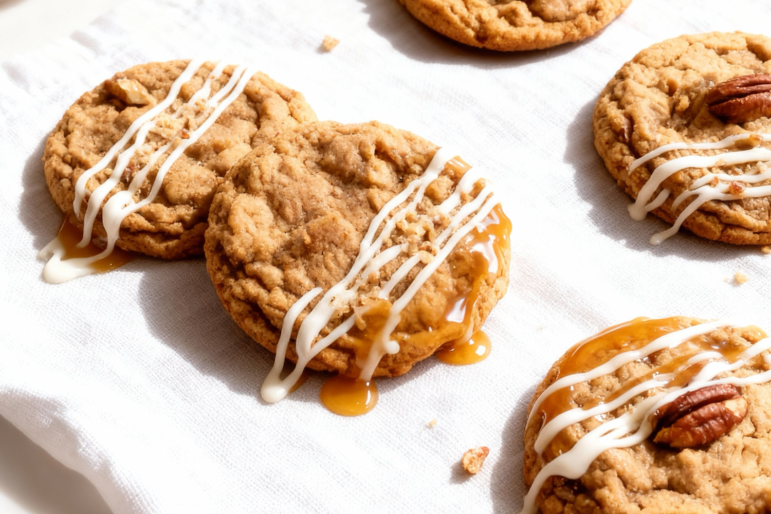 maple pecan cookies featured image