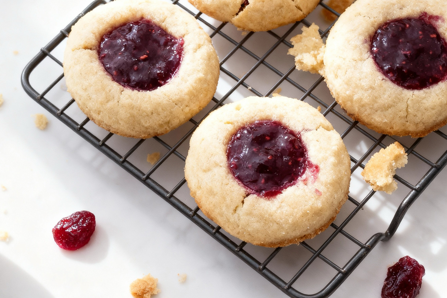 thumbprint cookies featured image