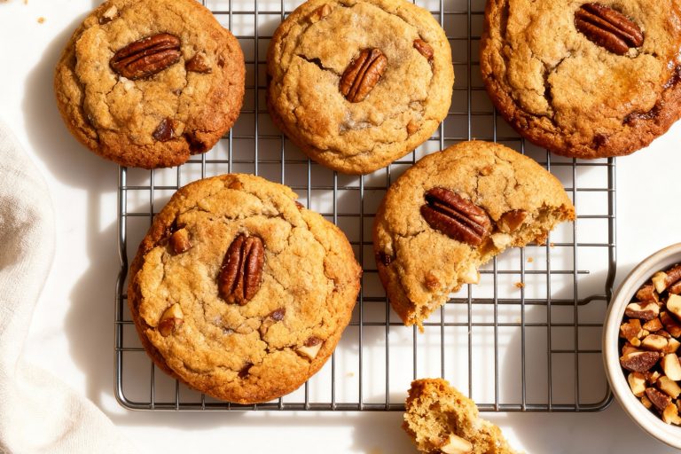 The Best Brown Butter Pecan Cookies for Snack Time