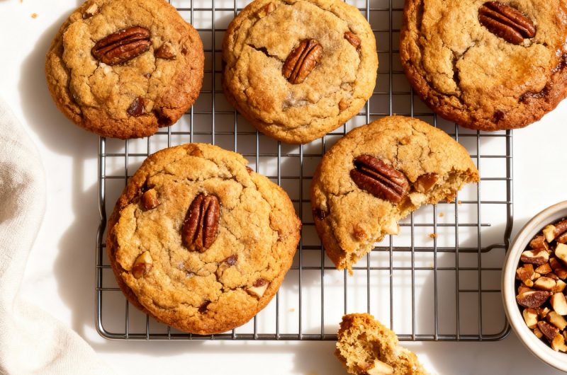 Brown Butter Pecan Cookies