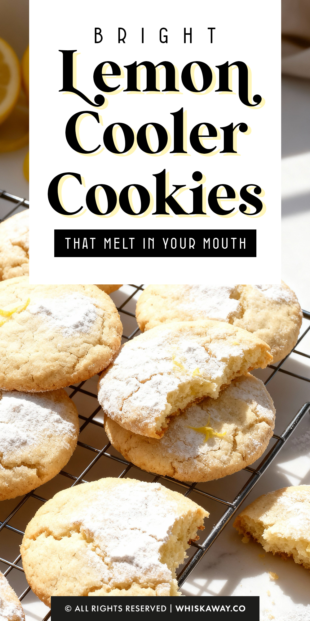 lemon cooler cookies