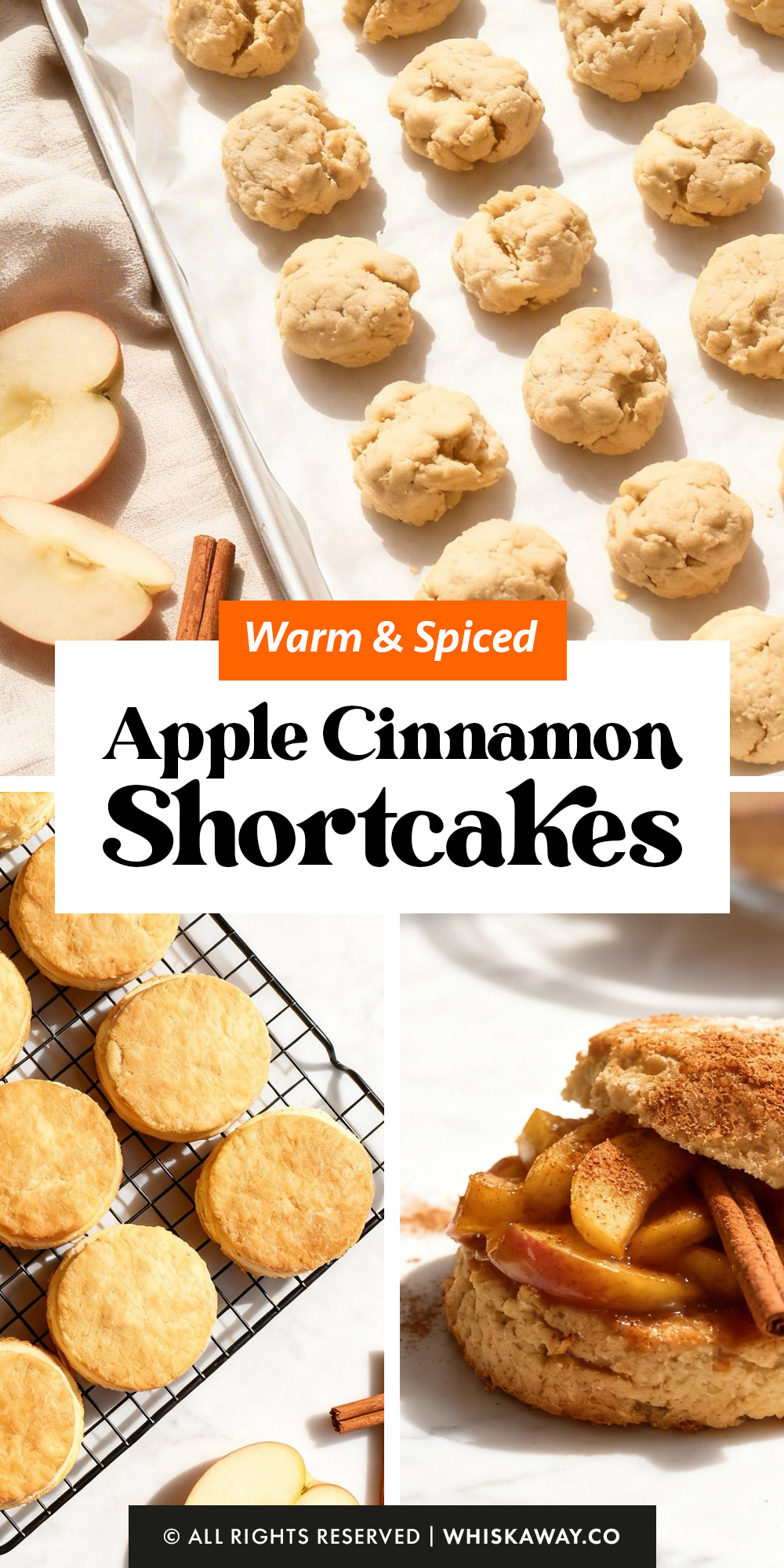 apple cinnamon shortcakes