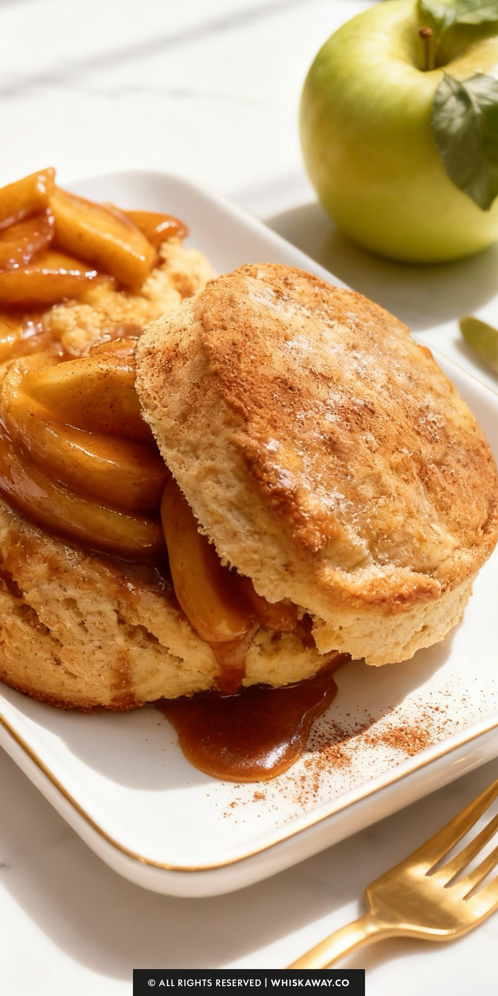 Apple Cinnamon Shortcakes