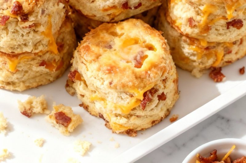 Bacon Cheddar Biscuits