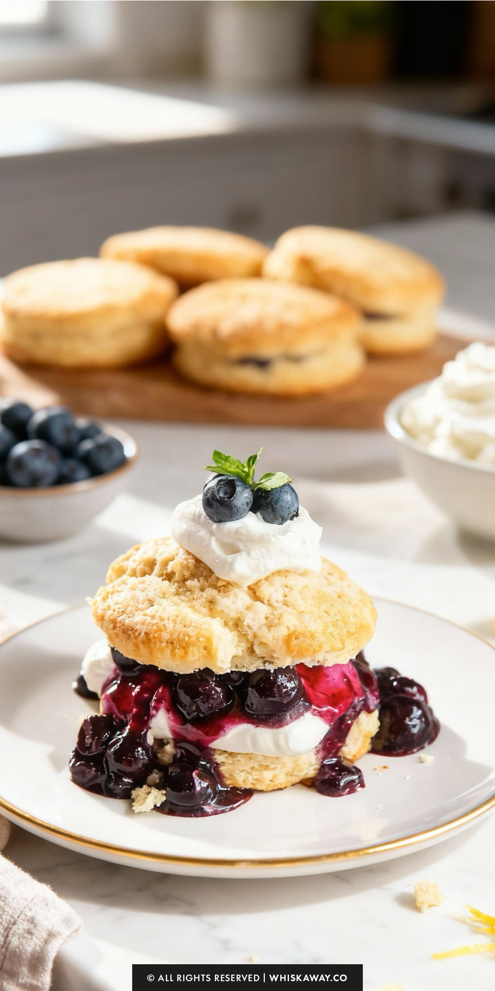 Blueberry Shortcakes