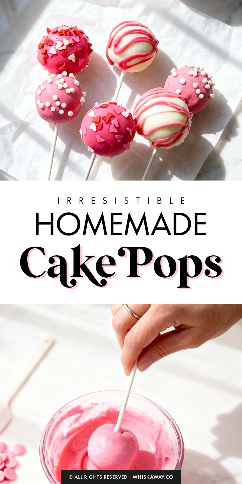 homemade cake pops