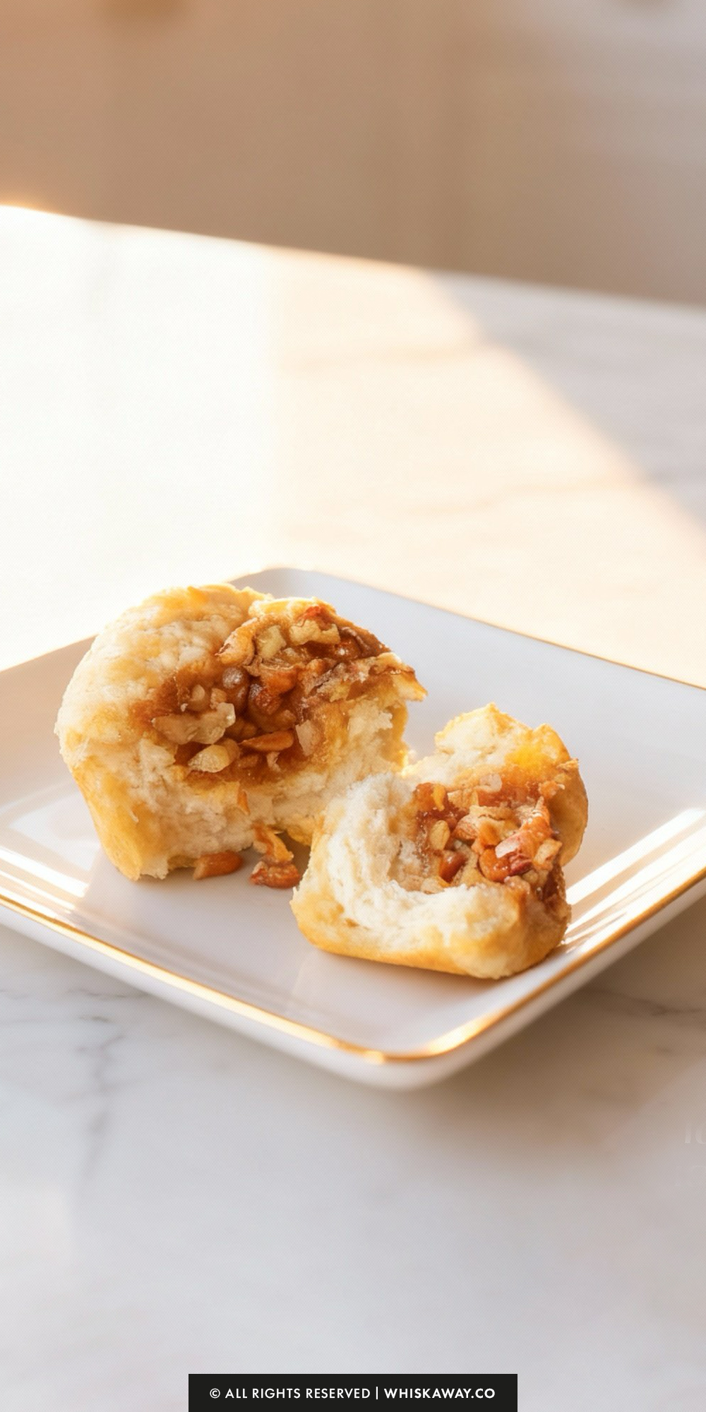 Caramel Pecan Biscuits