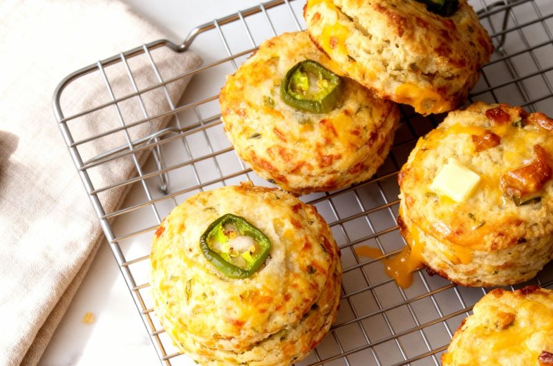 Cheddar Jalapeño Biscuits
