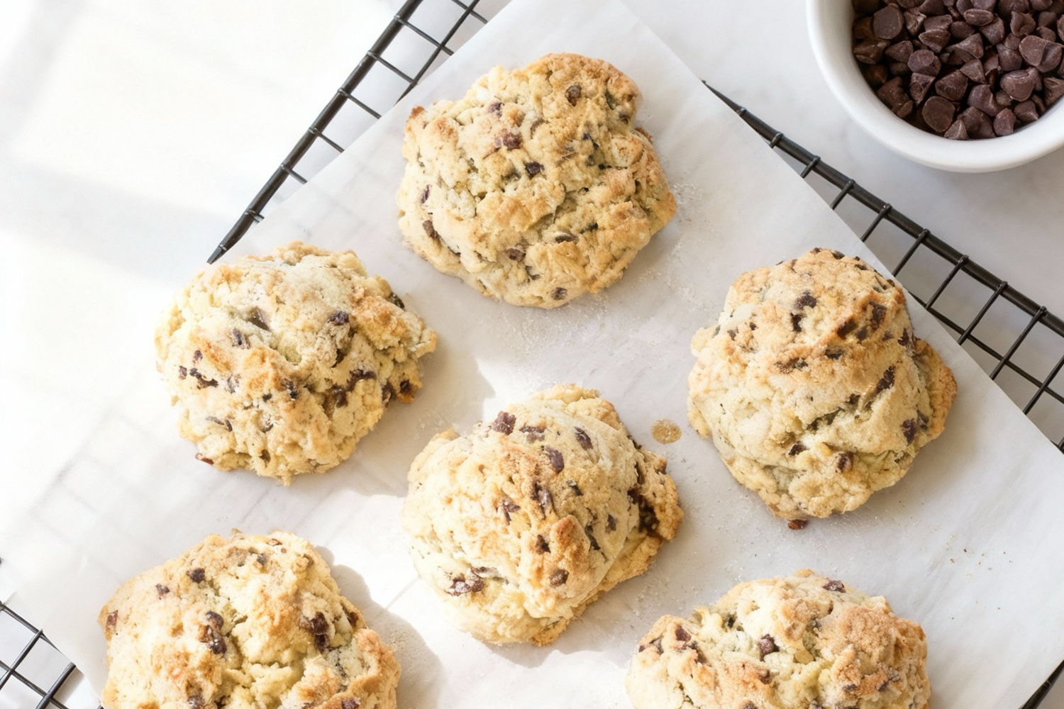 chocolate chip strawberry shortcakes