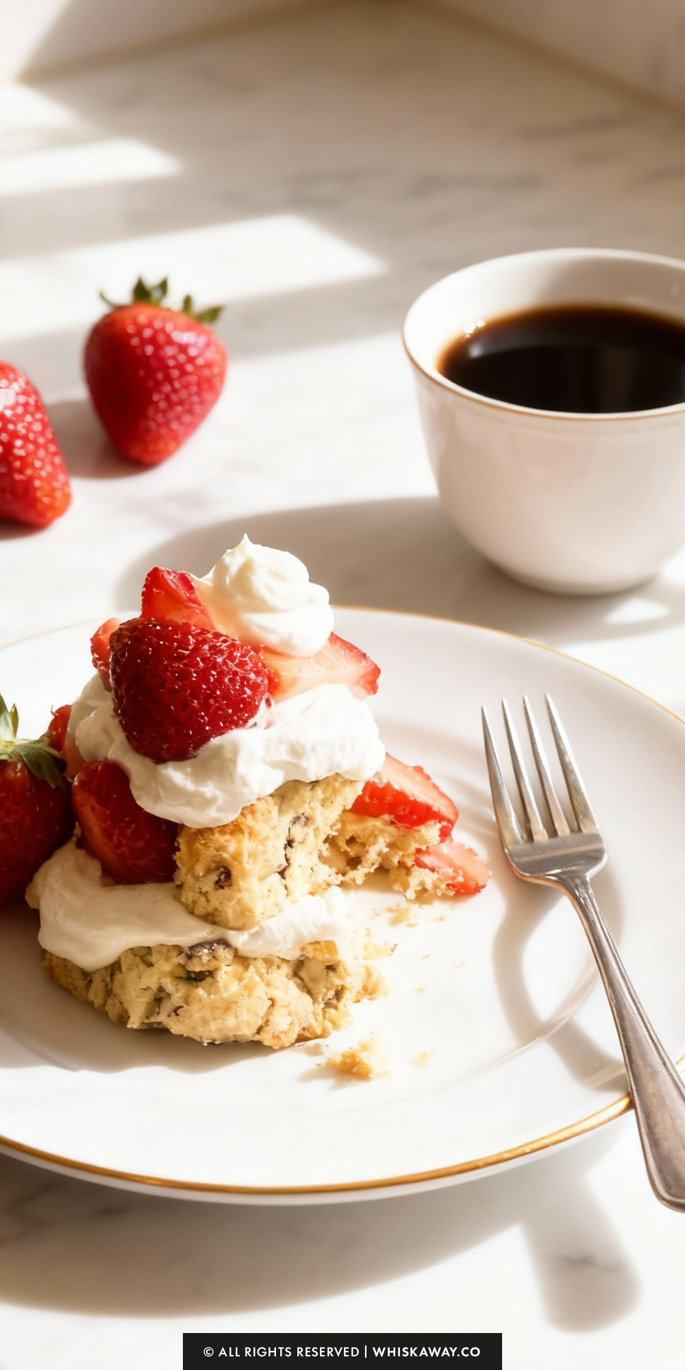 Chocolate Chip Strawberry Shortcakes