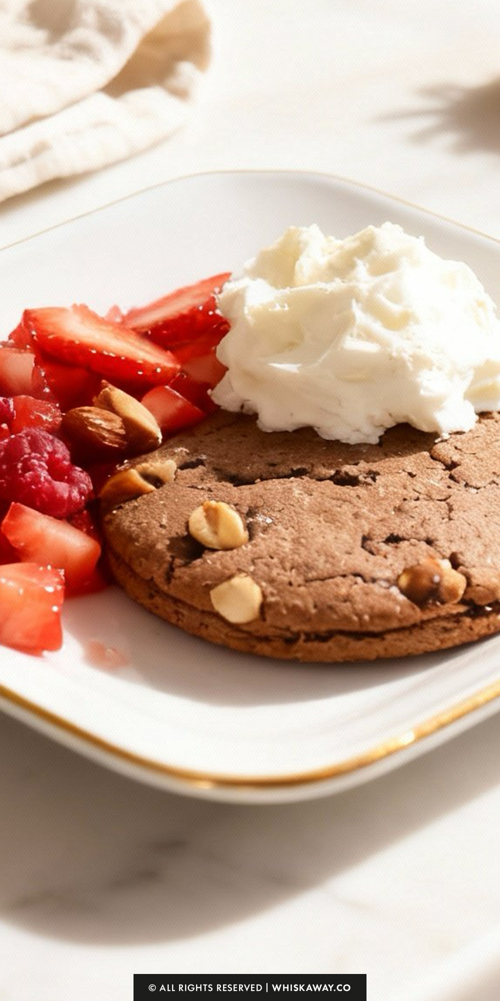 Chocolate Hazelnut Shortcakes