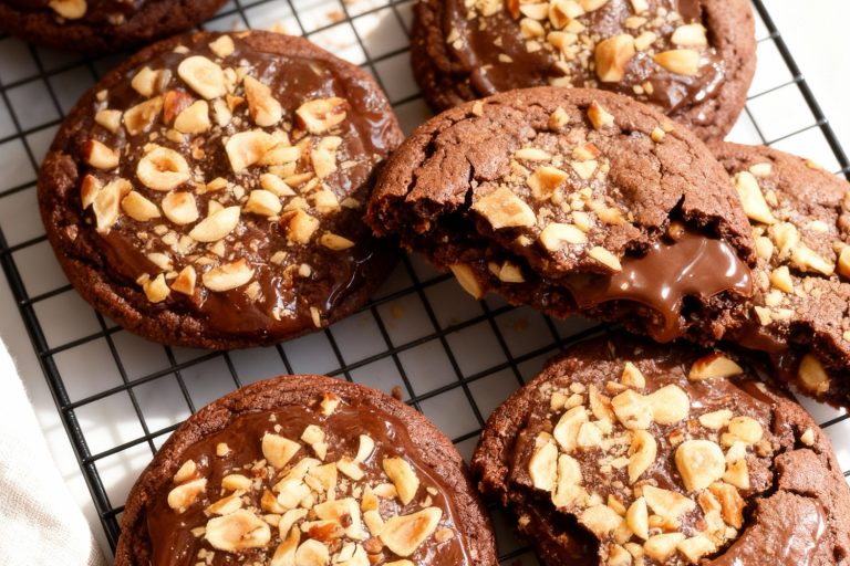 Decadent Ferrero Rocher Cookies for Chocolate Fans
