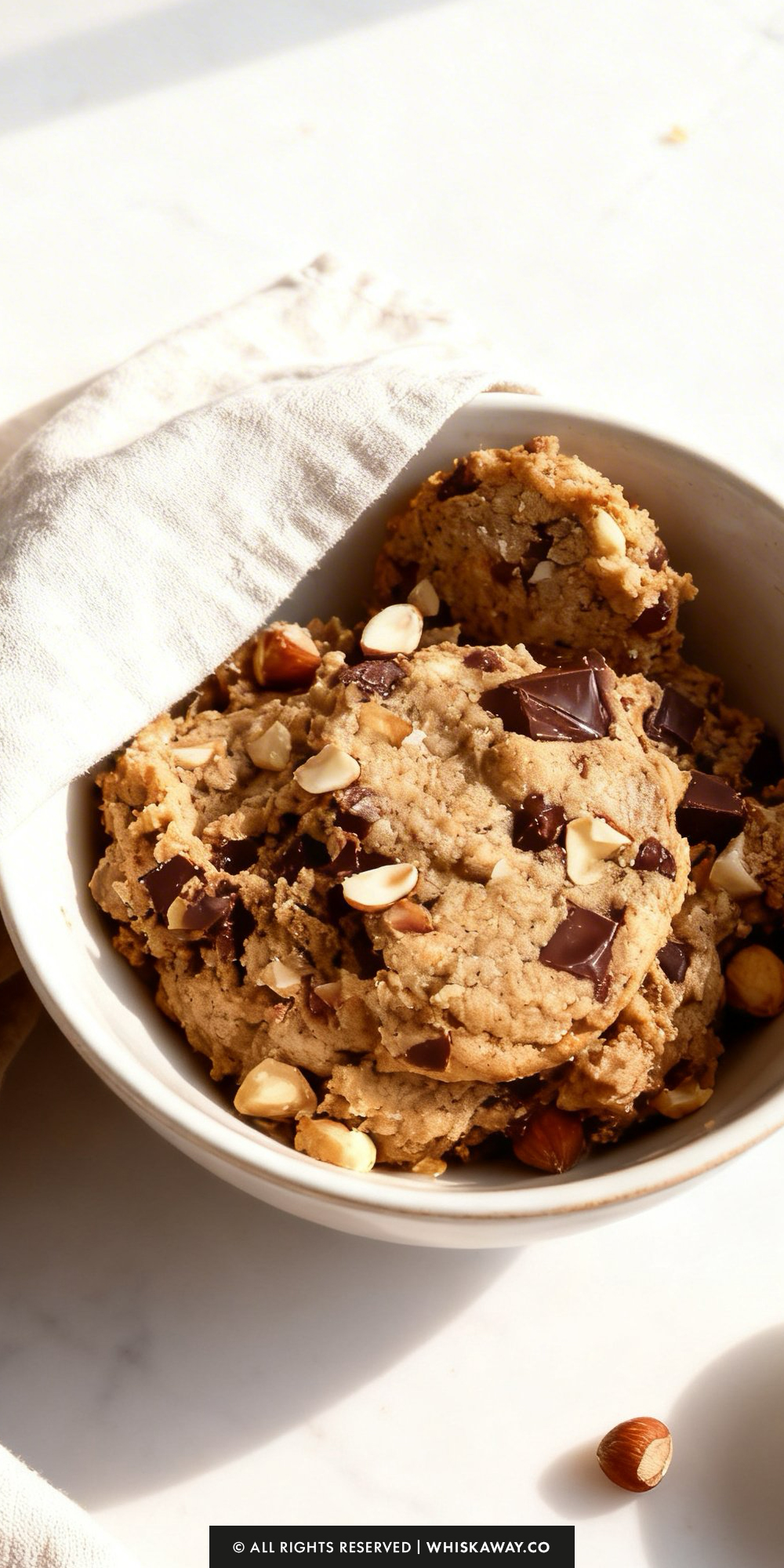 hazelnut chocolate chunk cookies