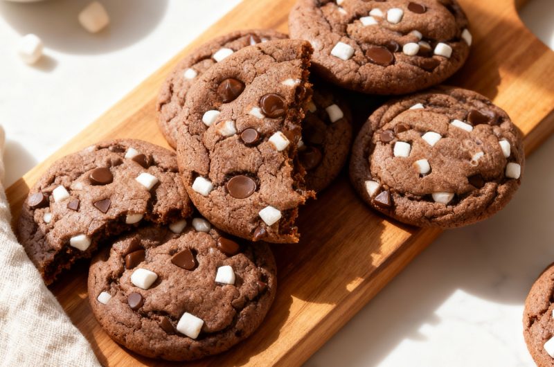 Hot Chocolate Cookies