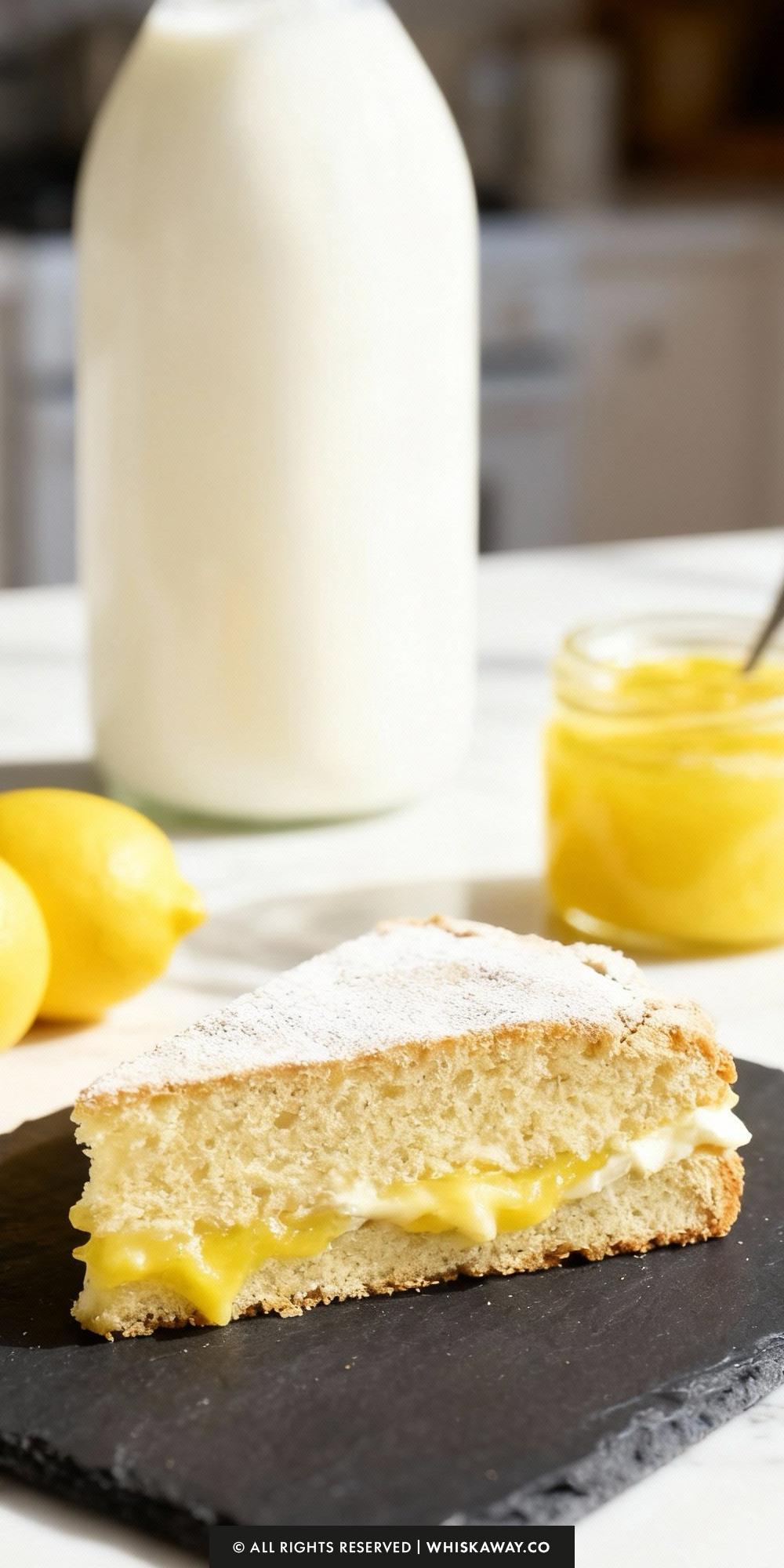 Lemon Curd Shortcakes