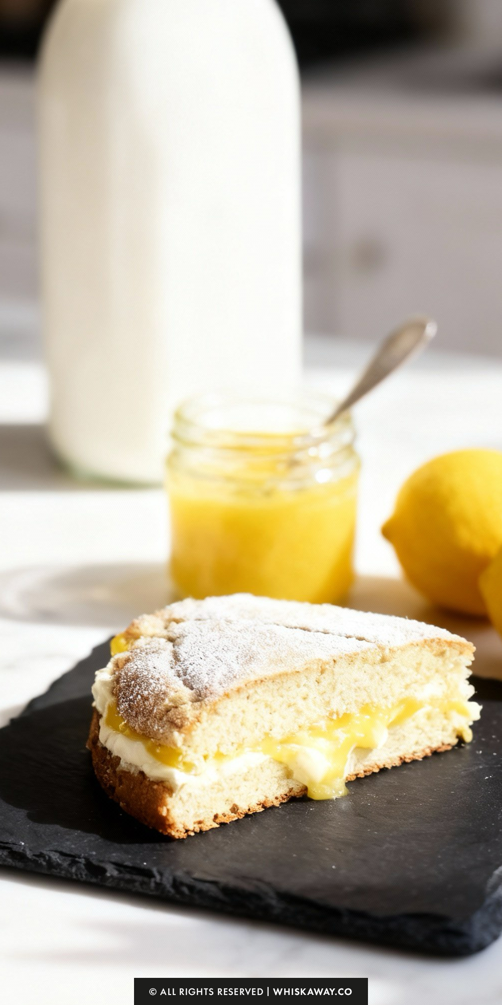 Lemon Curd Shortcakes