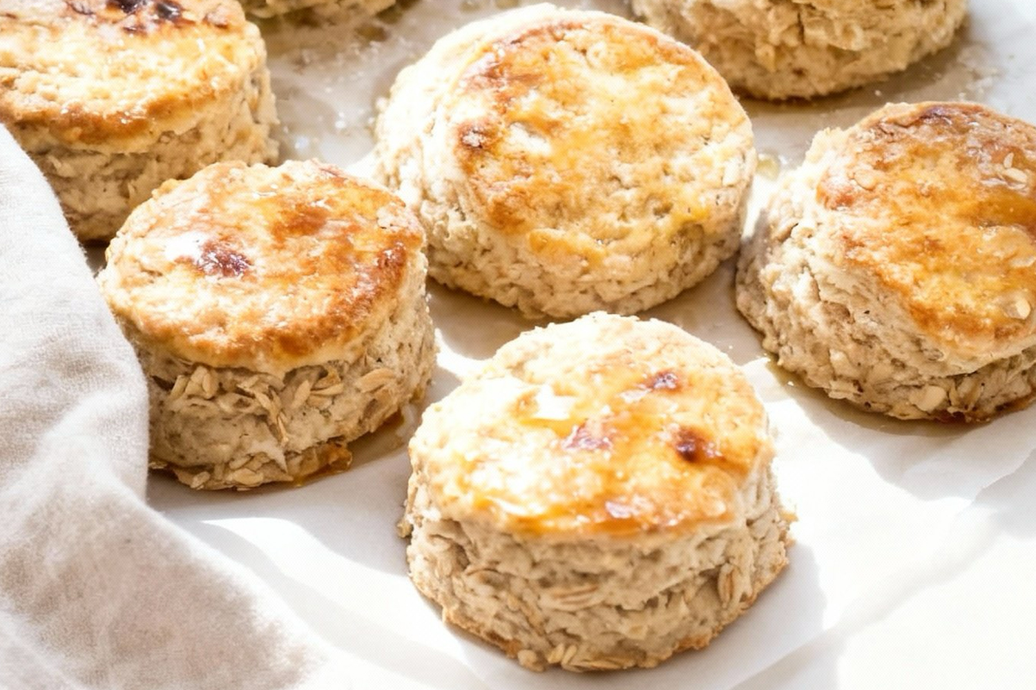 maple oat biscuits