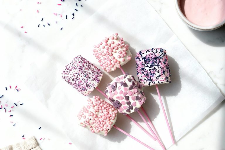 marshmallow pops