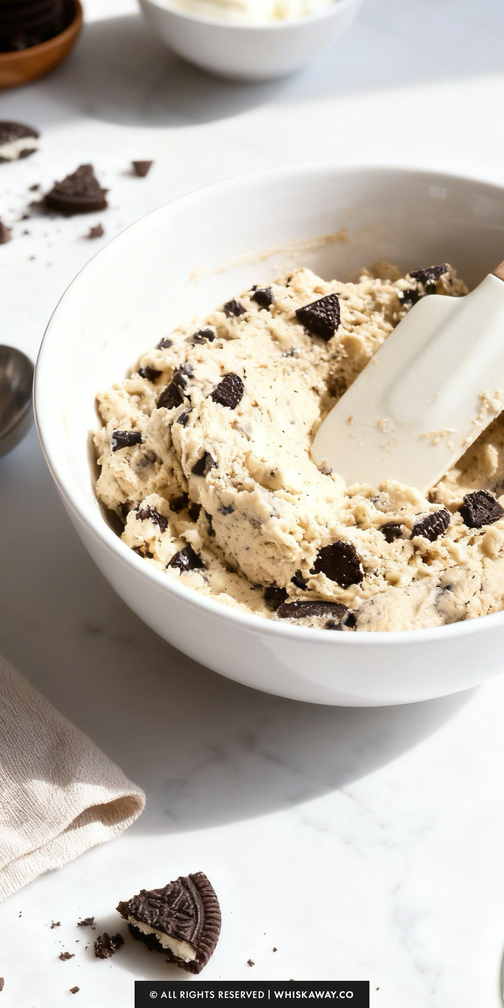 oreo cheesecake cookies batter