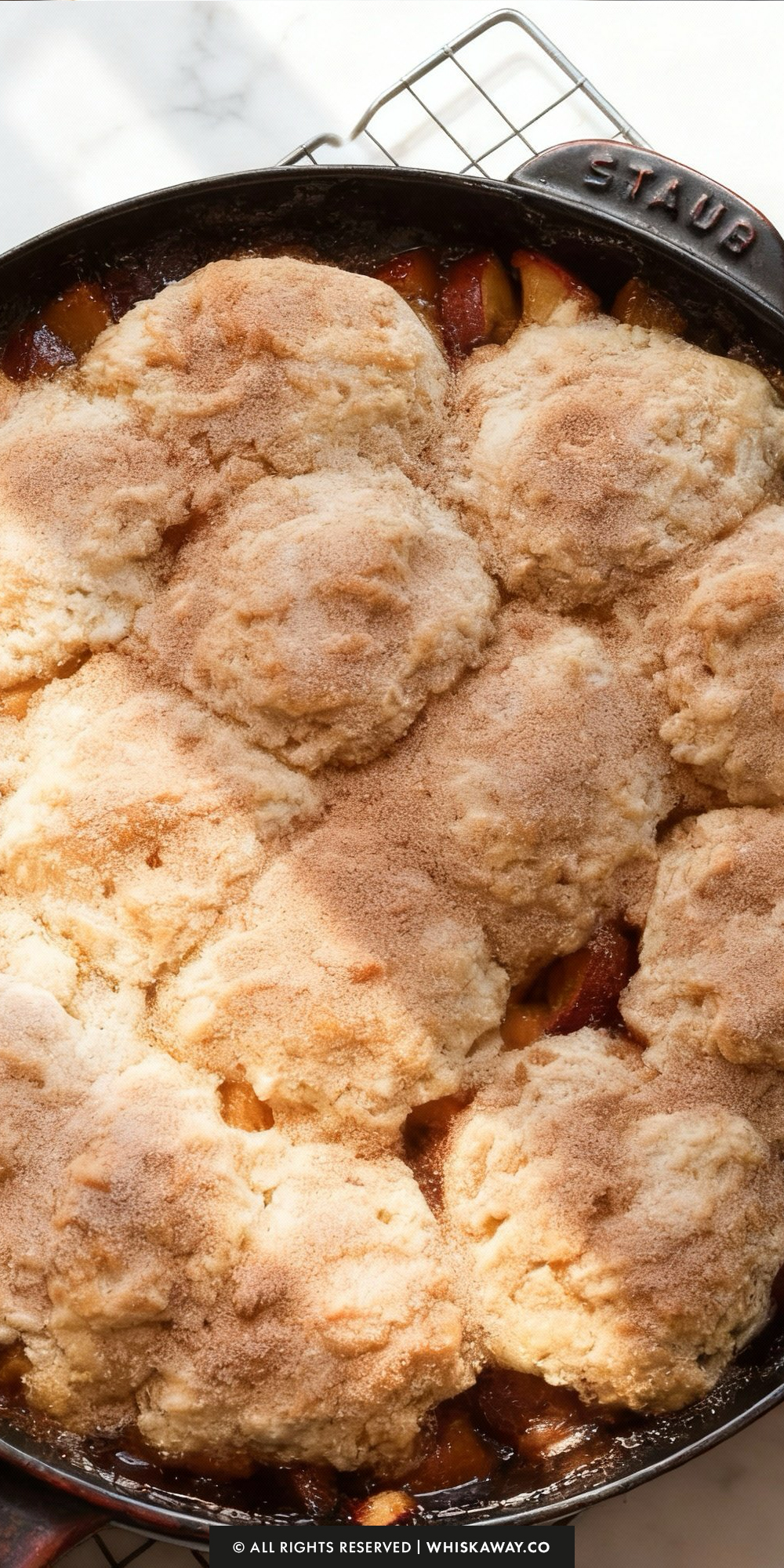 peach cobbler shortcakes