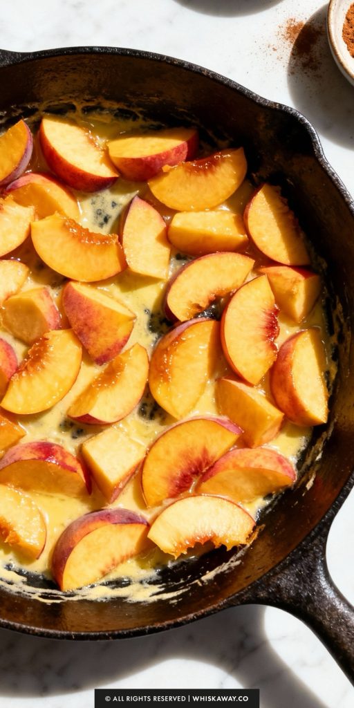 peach cobbler