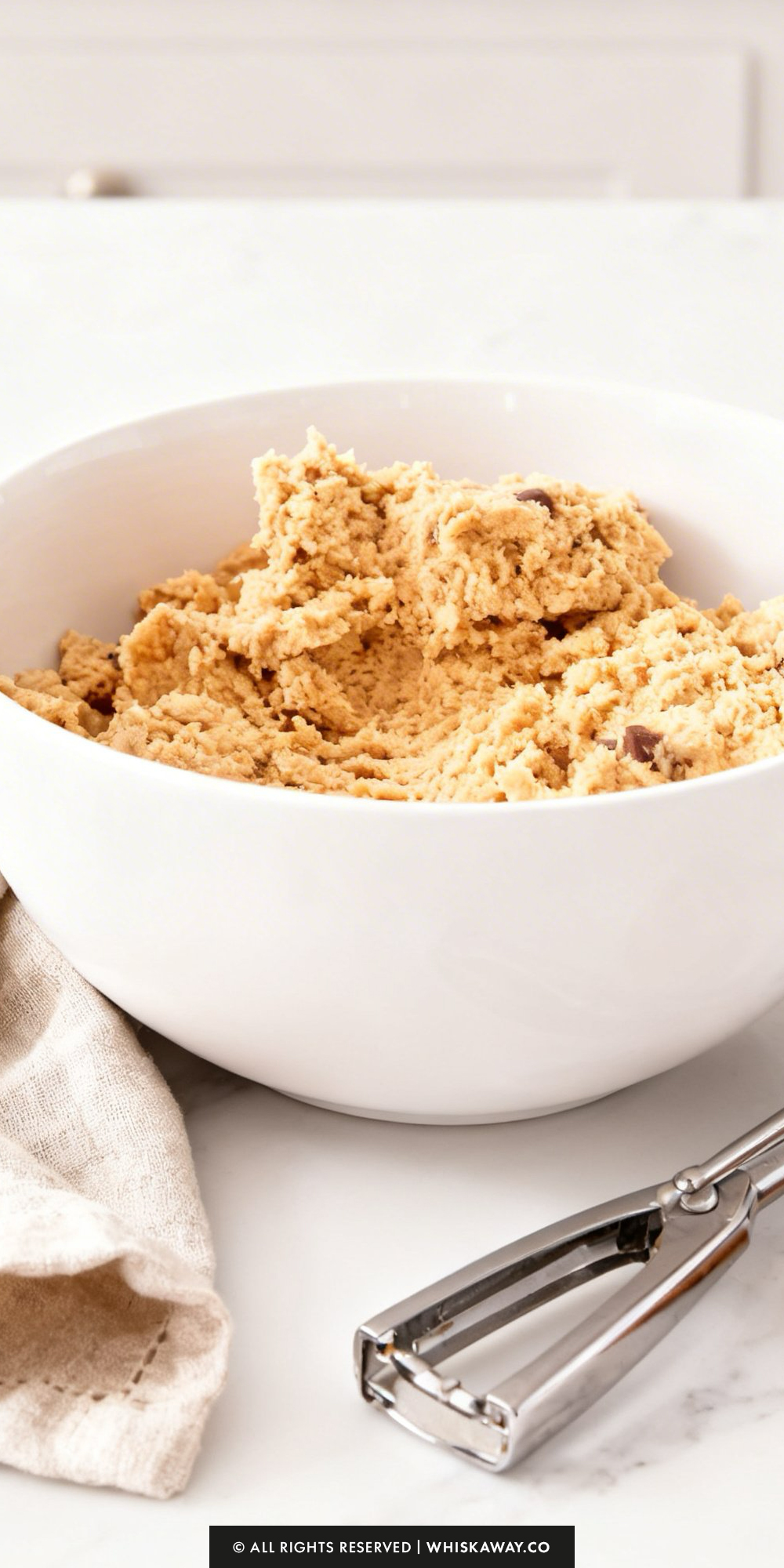 peanut butter blossom cookies batter