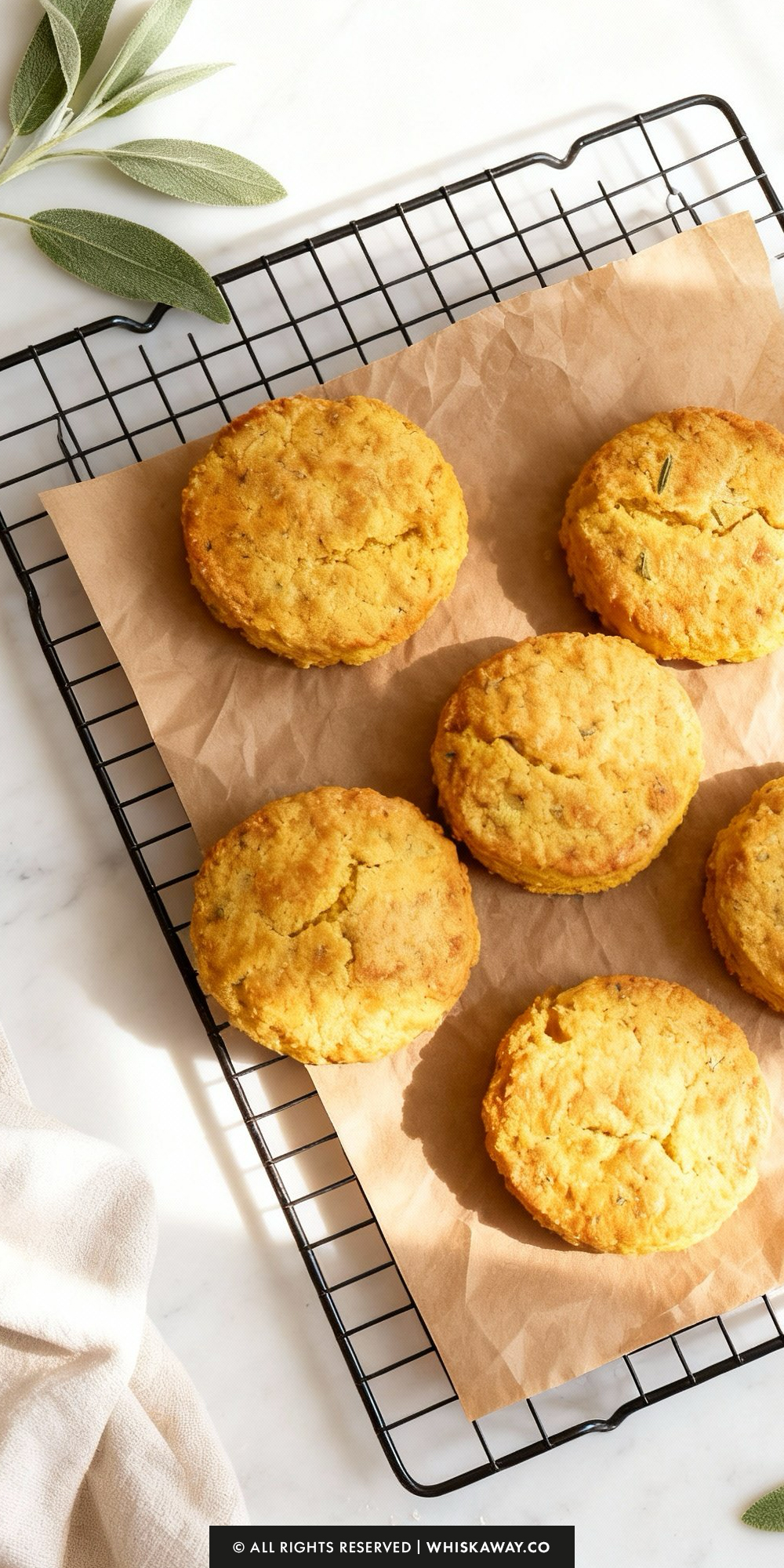 Pumpkin Sage Biscuits