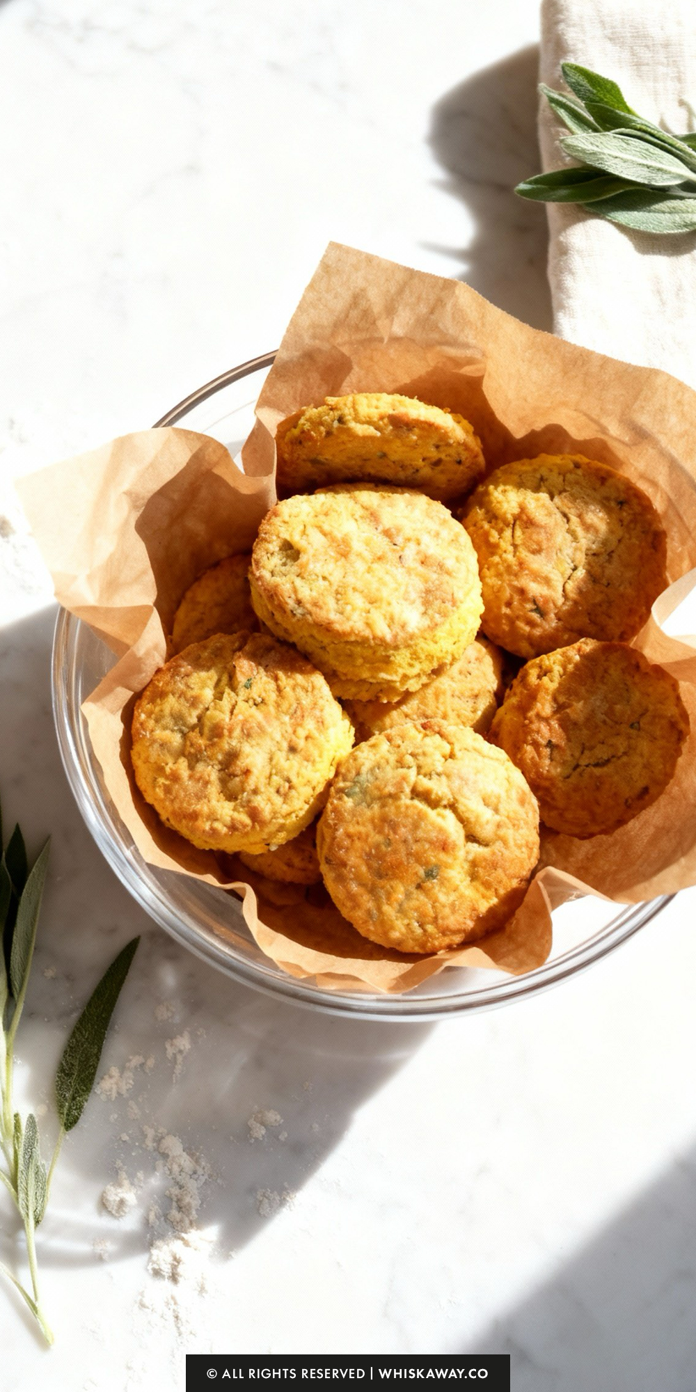 Pumpkin Sage Biscuits