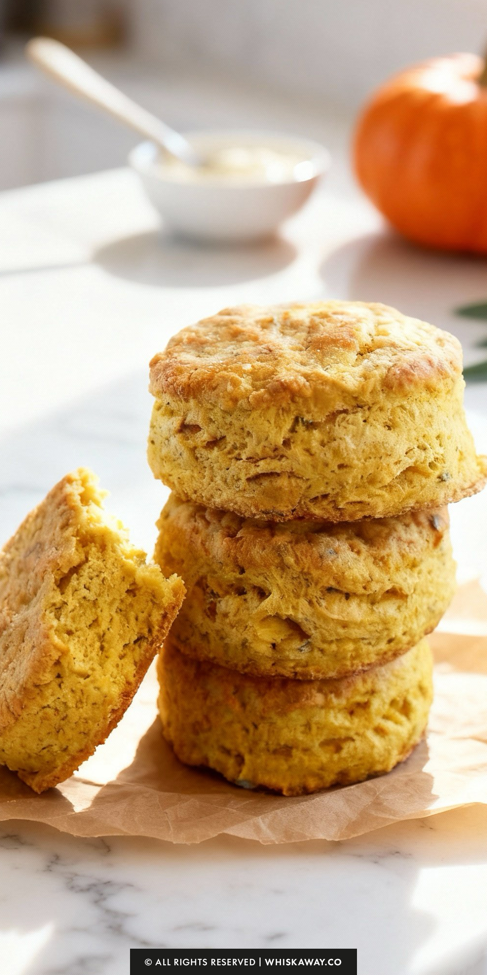 Pumpkin Sage Biscuits