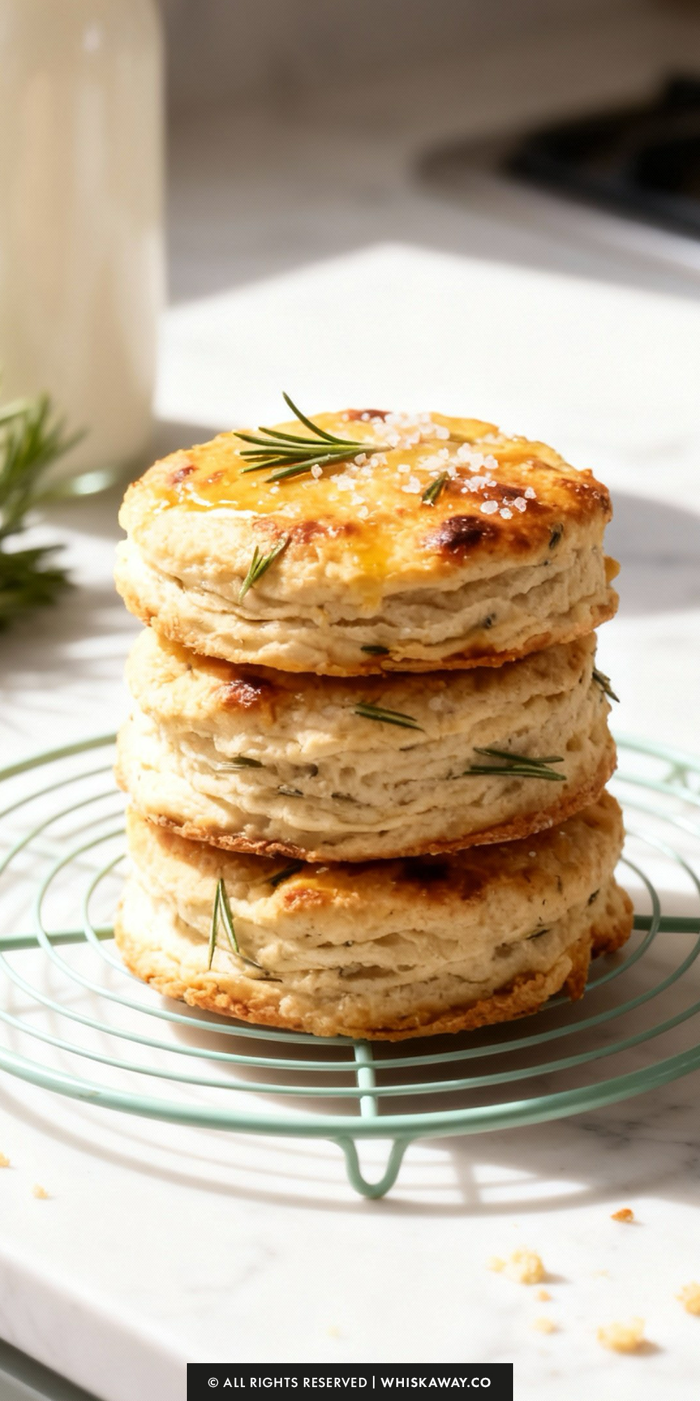 Rosemary Sea Salt Biscuits