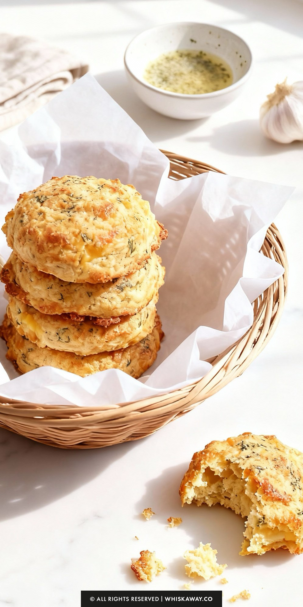 Cheesy Garlic Biscuits