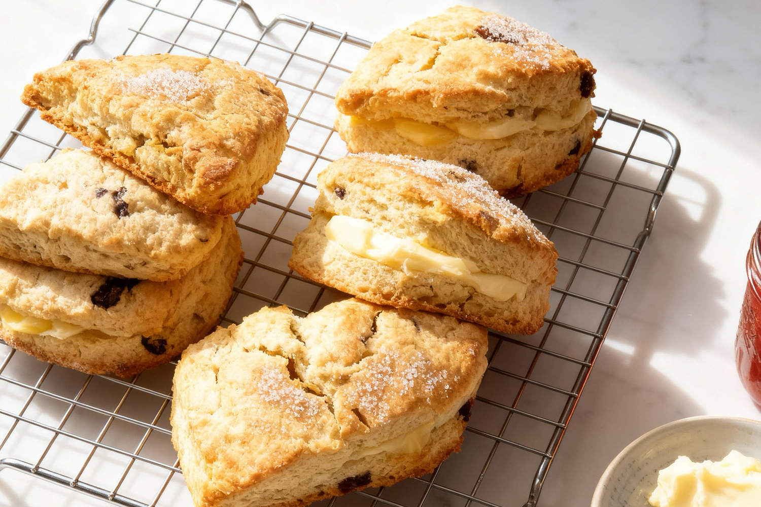 scones style sweet biscuits