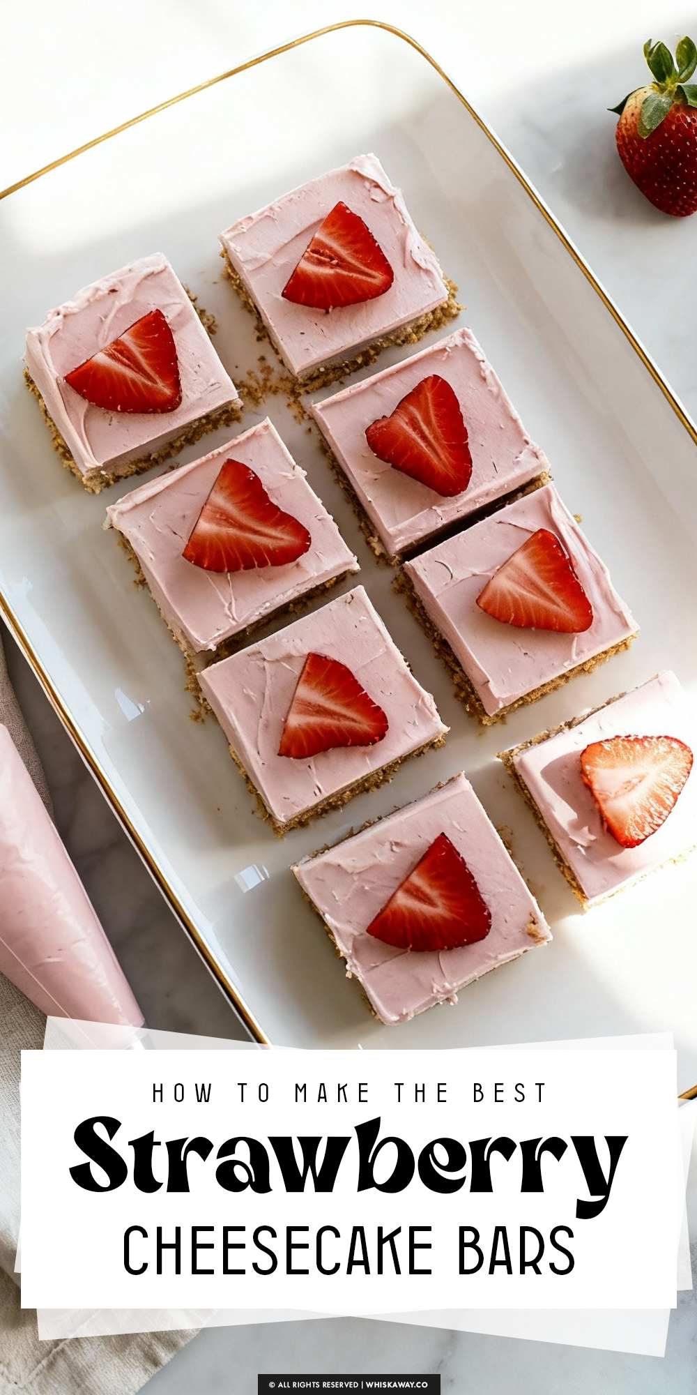 Strawberry Cheesecake Bars