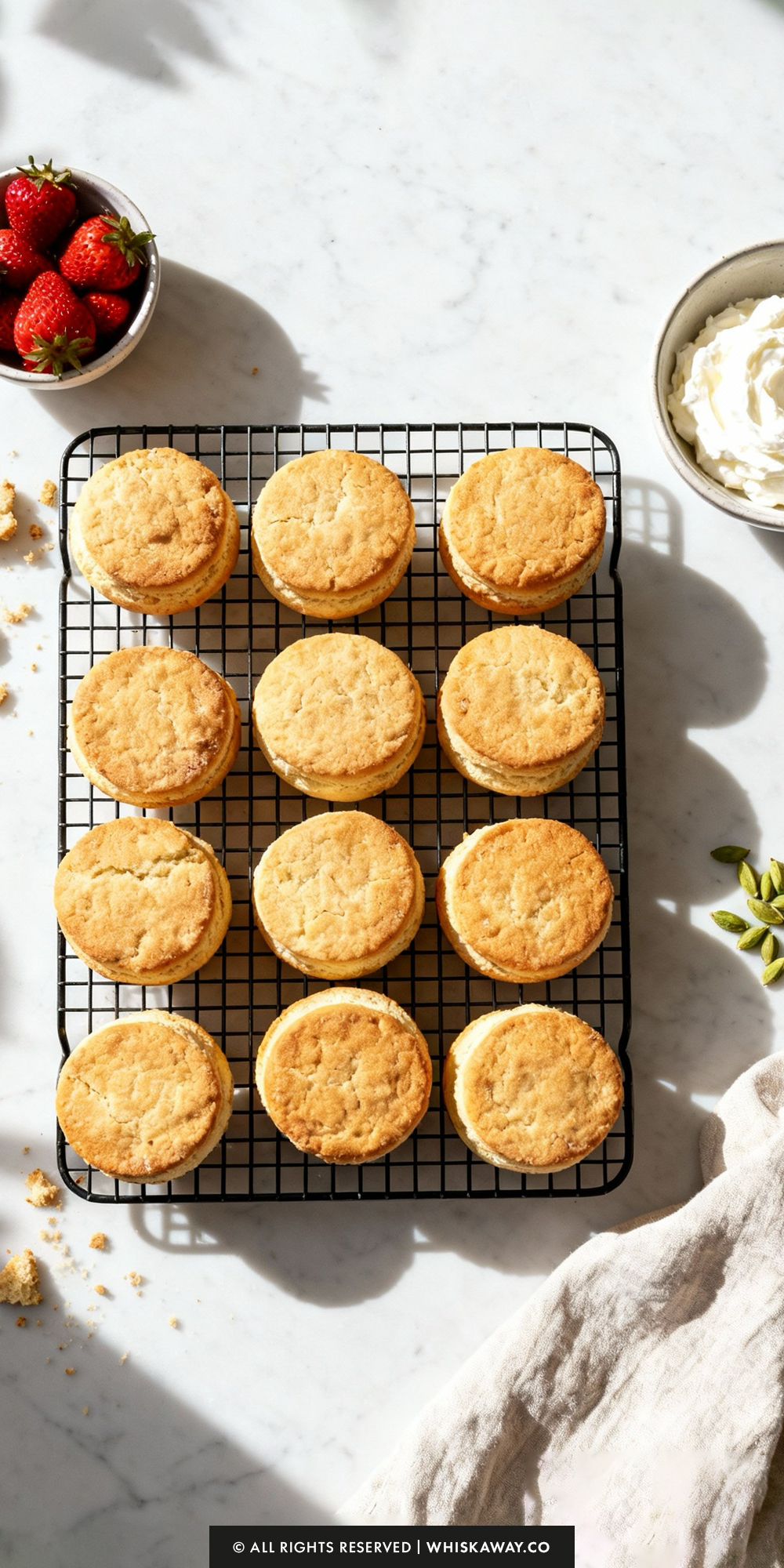 Strawberry Rhubarb Shortcakes