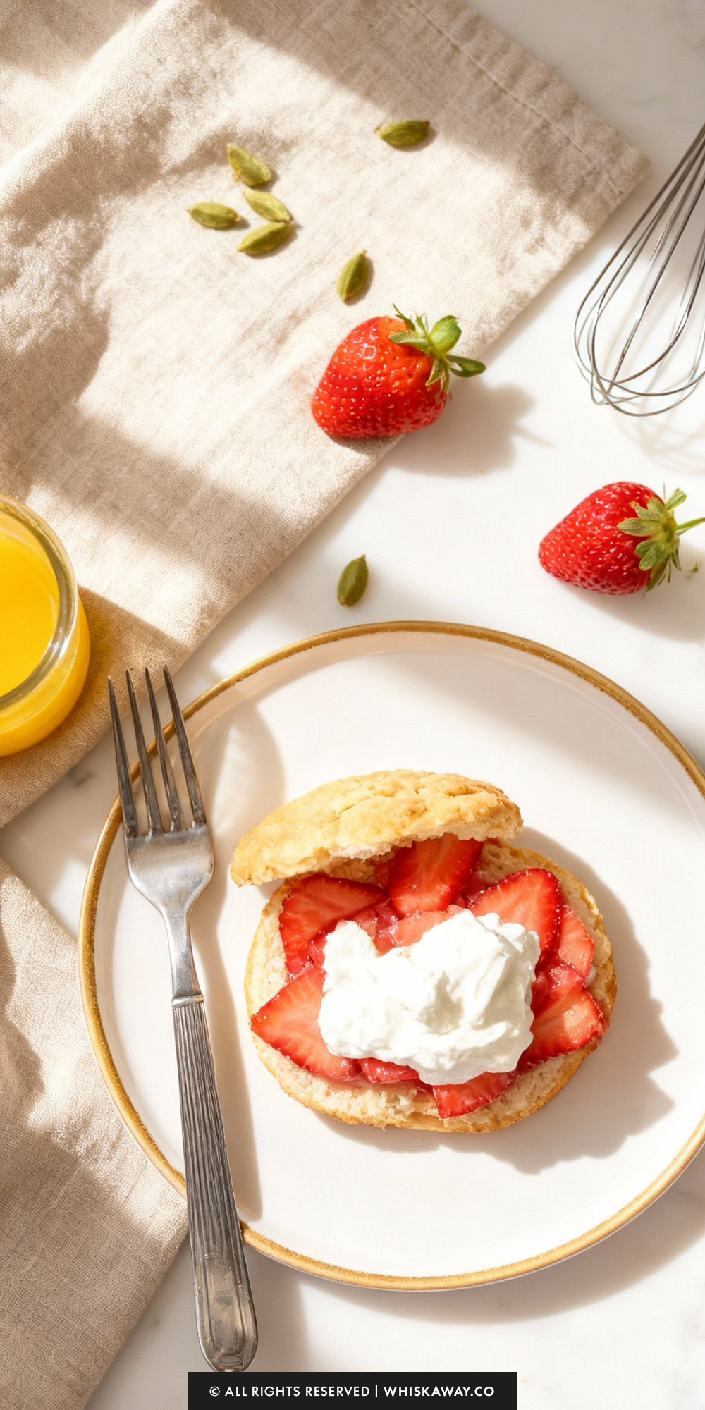 Strawberry Rhubarb Shortcakes