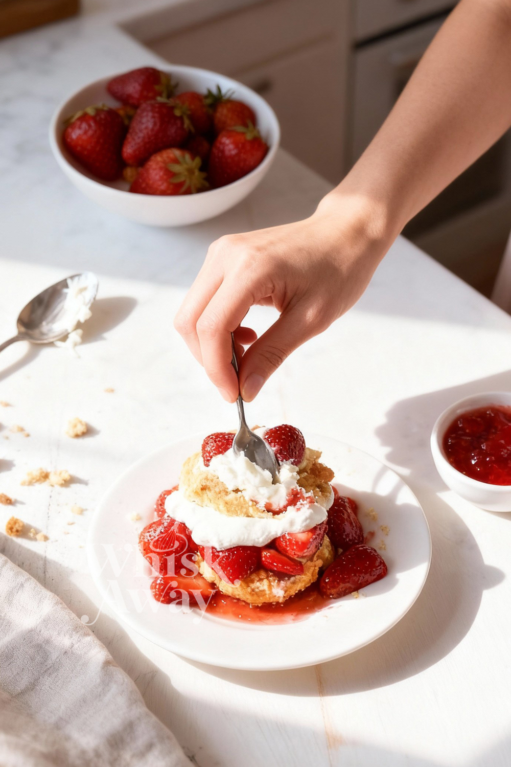 strawberry shortcake shot