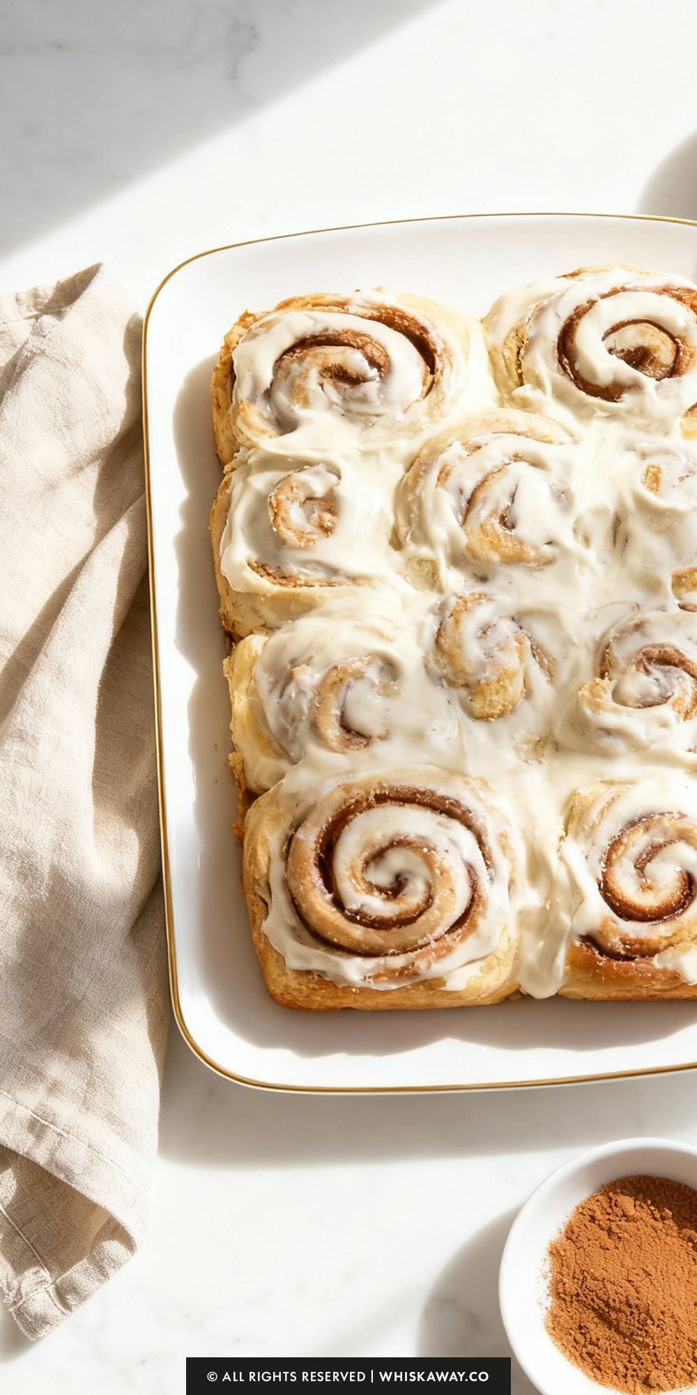 Sweet Cinnamon Roll Style Biscuits