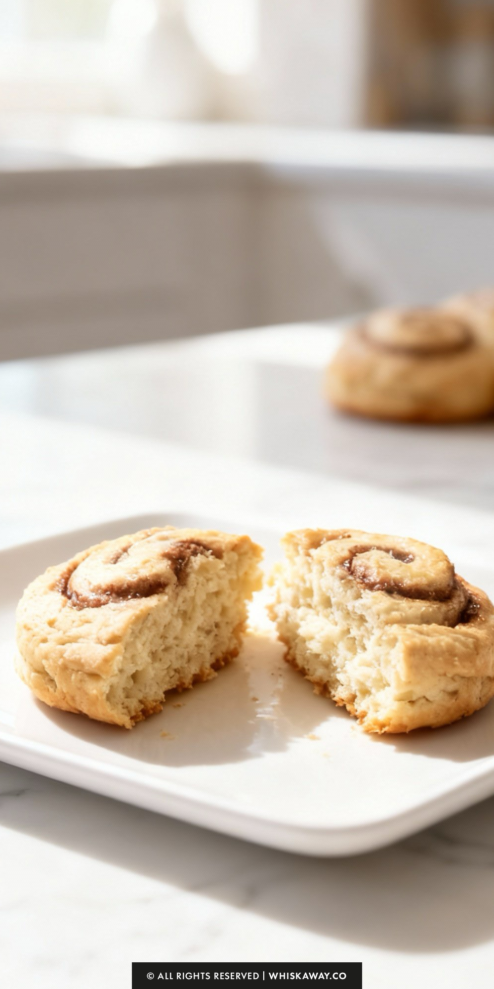 Sweet Cinnamon Roll Style Biscuits