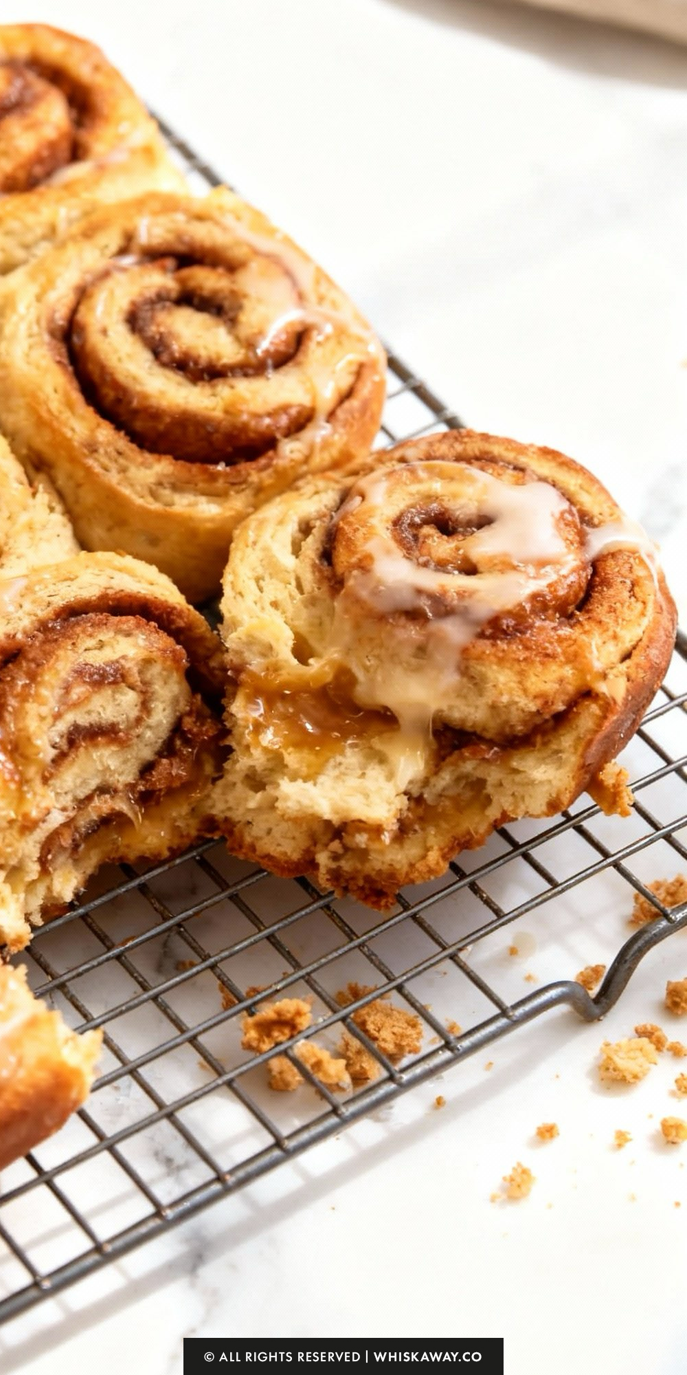 Sweet Cinnamon Roll Style Biscuits