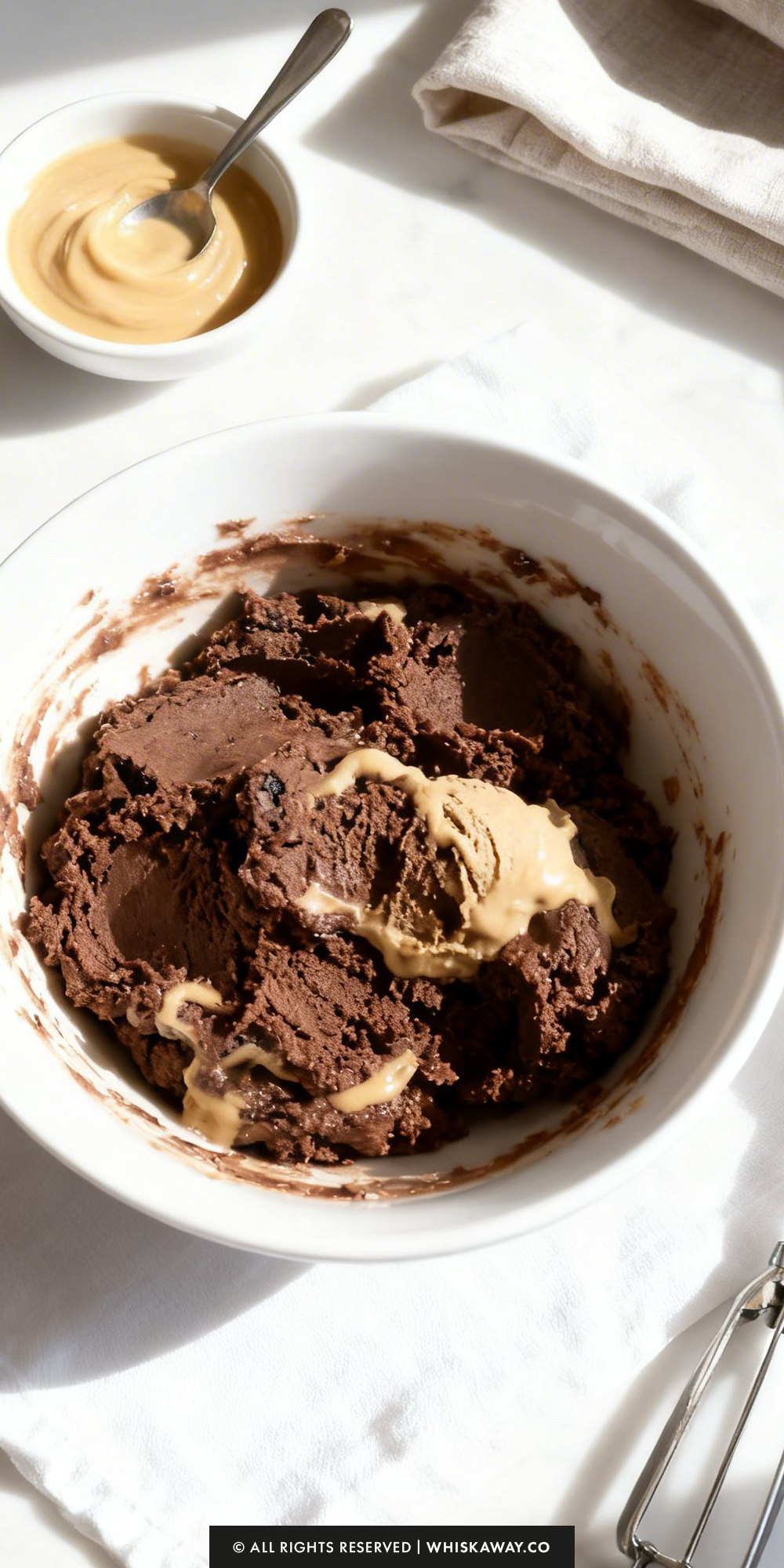 tahini chocolate cookies