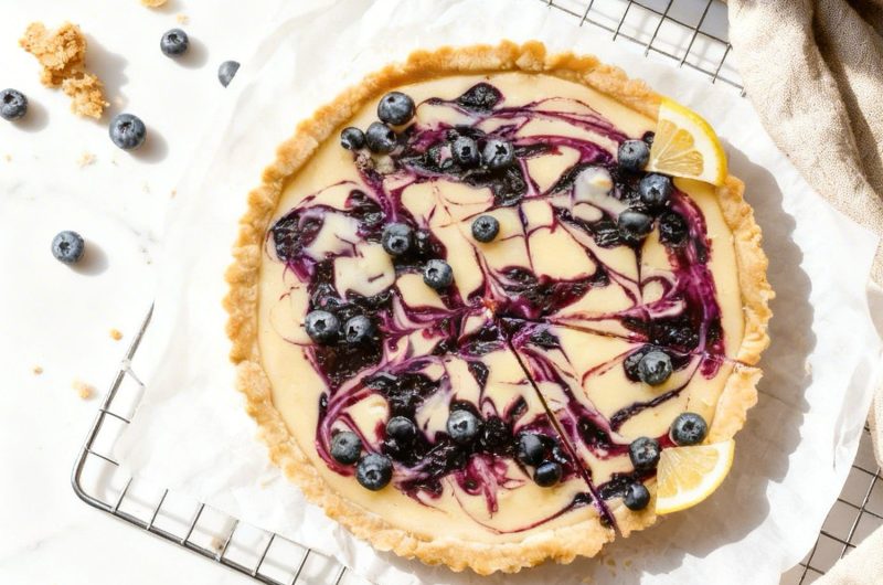 Lemon Blueberry Tart
