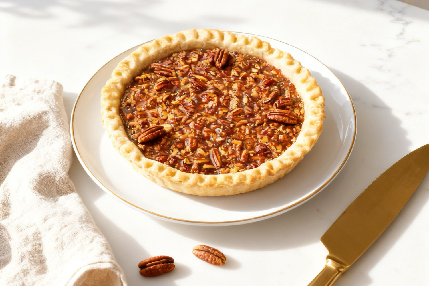 Caramel Pecan Pie